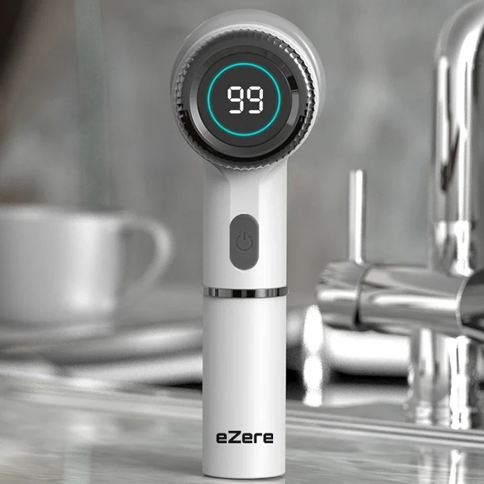 EZERE TurboBrush 5 Başlıklı Elektrikli Temizlik Fırçası-(5775)