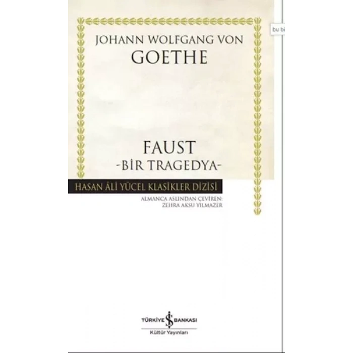 Faust-Bir Tragedya - Hasan Ali Yücel Klasikleri