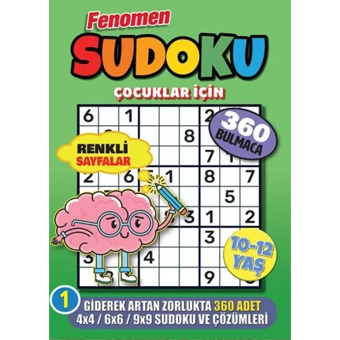 Fenomen Çuklar İçin Sudoku 10-12 Yaş