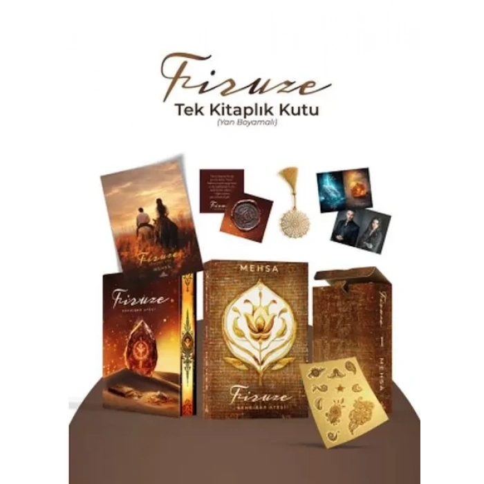 Firuze 1: Kehribar  Ateşi – Tek lık  Kutu Yan Boyamalı