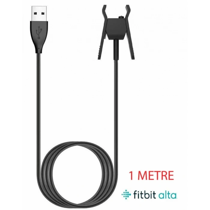 Fitbit Alta Şarj Kablosu Cihaz Kiti Reset Tuş (1metre)-(5775)