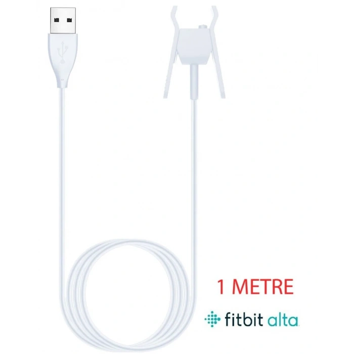 Fitbit Alta Şarj Kablosu Cihaz Kiti Reset Tuş (1metre)-(5775)