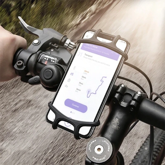 Floveme Universal Sİlikon Bisiklet Motosiklet Telefon Tutucu-(5775)