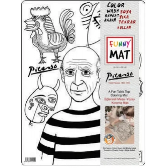 Funny Mat -  Pıcasso 30 X 40 Cm