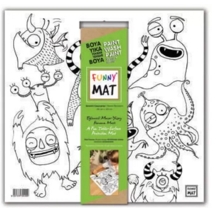 Funny Mat - Sevimli Canarlar 40x40cm