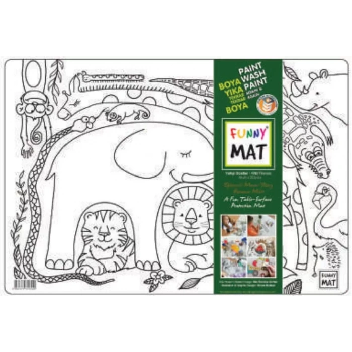 Funny Mat - Vahşi Dostlar 33,5x48cm