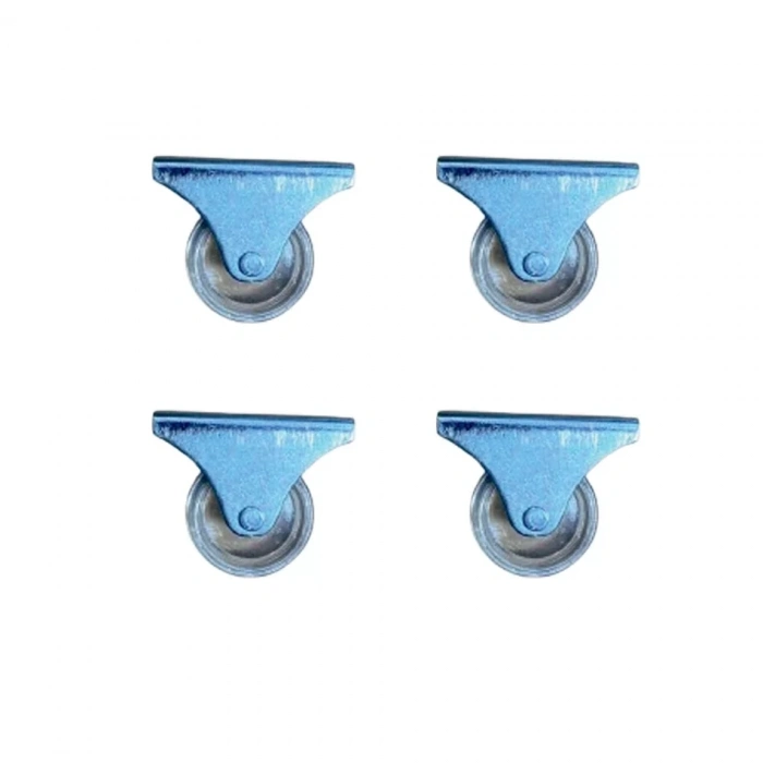 Furç Sabit Teker - 32MM - Şeffaf HKS236 - 4 Adet