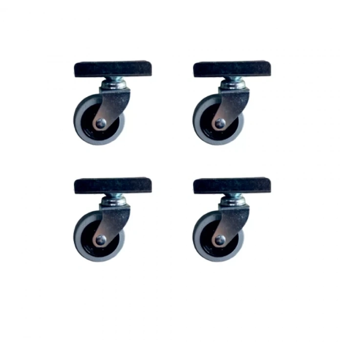 Furç Uzun-Sunta Bilyalı Teker - 20x50 - Gri - 18MM HKS184 - 4 Adet
