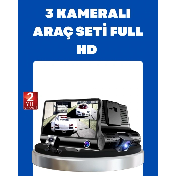 G-Sensör Park Modu ve Döngüsel Kayıt Destekli Araç DVR