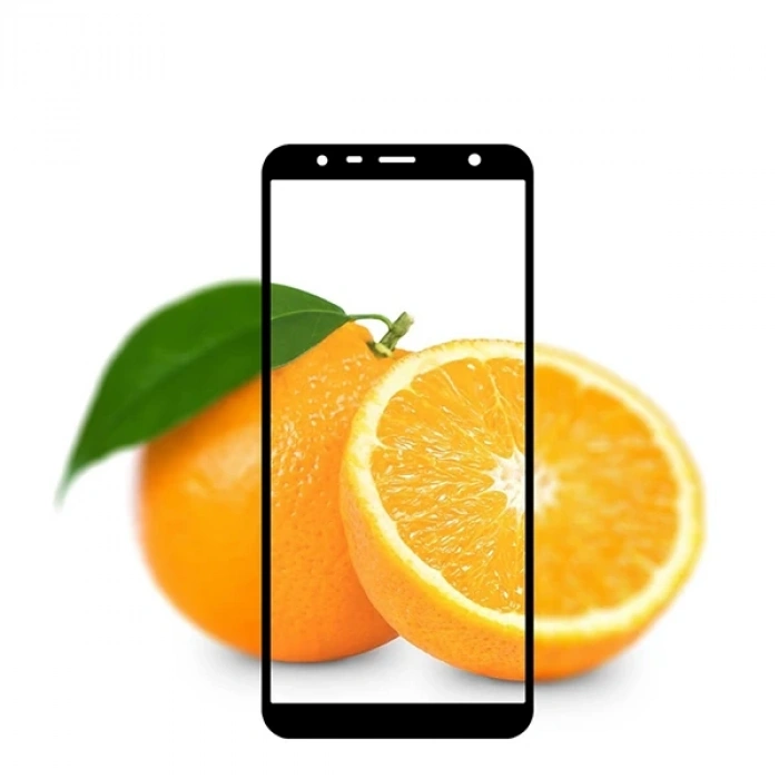 Galaxy J6+ Plus/J4+ Plus 3D Full Kırılmaz Tempered Cam Ekran Koruyucu-(5775)