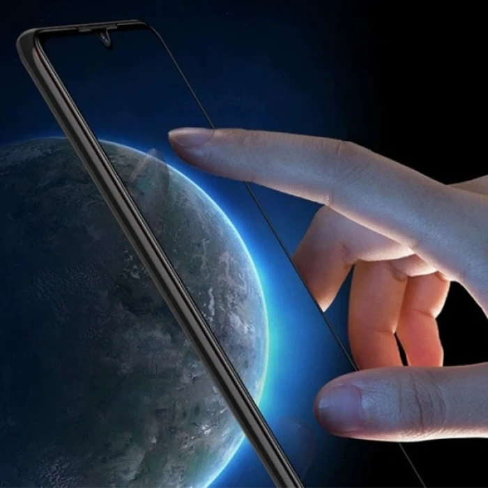 Galaxy Note 10 Lite 9D Full Glue Tempered Cam Ekran Koruyucu-(5775)