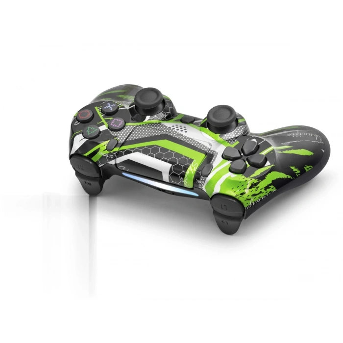 Gamepad Ps4 Uyumlu - Yeşil Siyah ND400AK