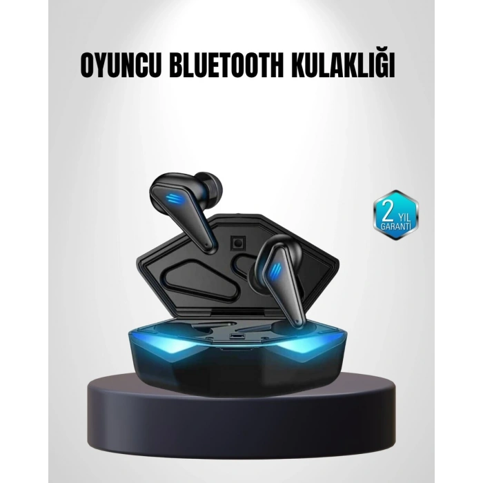 Gaming Bluetooth Kulaklık Pasif Gürültü Önlemeli 12mm Sürücülü