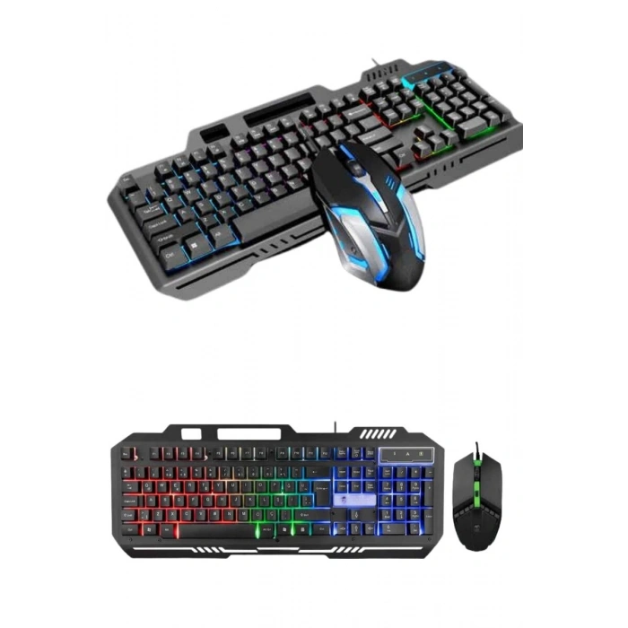 Gaming Oyuncu Klavyesi Led Aydınlatmalı Mekanik Hisli