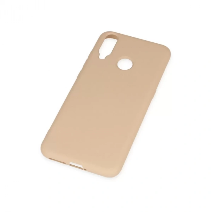 General Mobile Gm 10 Kılıf Nano İçi Kadife Silikon - Pudra