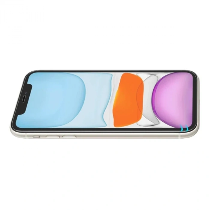 GOR İPhone 11 Pro Max 6.7 HD Ekran Koruyucu Jelatin 5 Adet Set-(5775)