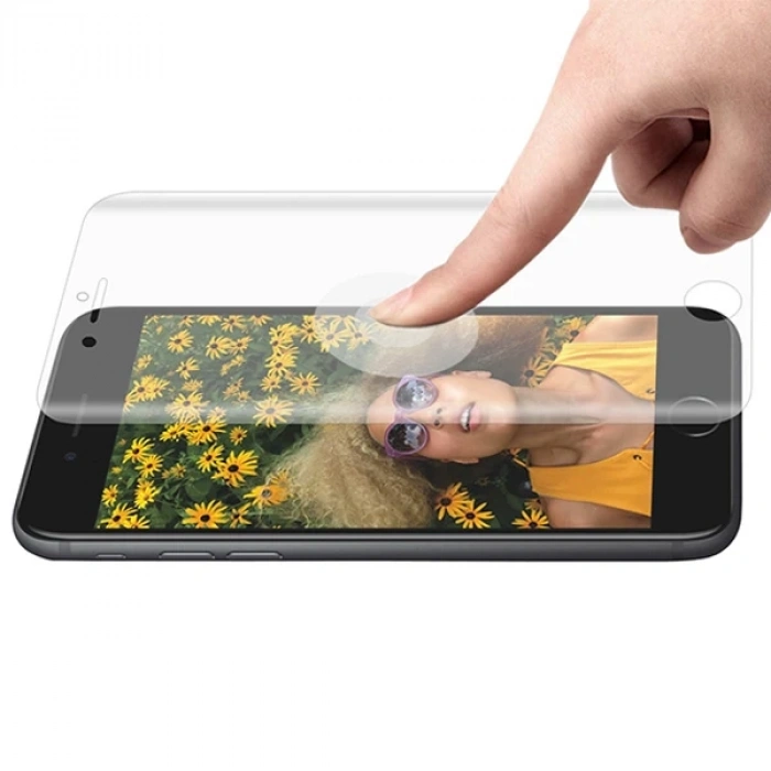 GOR İPhone 8 Plus-7 Plus HD Ekran Koruyucu Jelatin 5 Adet Set-(5775)