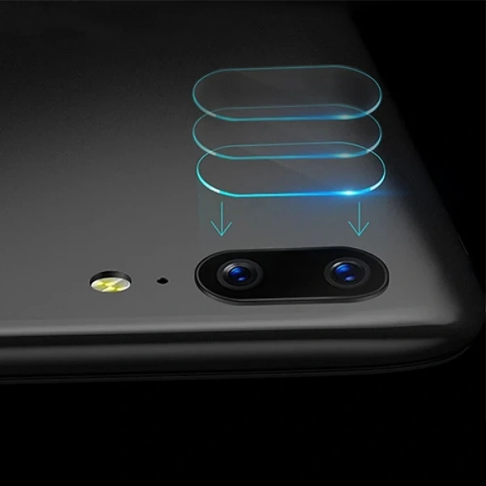 Gor Oneplus 6 Nano Kamera Koruyucu 3 Adet Set-(5775)