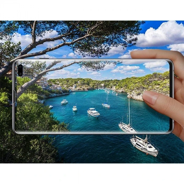 Gor Sm Galaxy S10 3d Kavisli Darbe Emici Full Ekran Koruyucu 2 Adet Set-(5775)