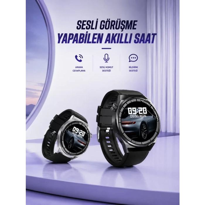 GT8 AKILLI SESLİ GÖRÜŞME YAPABİLEN SAAT