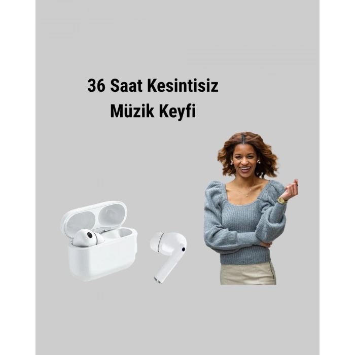 Gürültü Engelleme Özellikli Kablosuz Bluetooth Kulaklık –  Type-C Hızlı Şarj