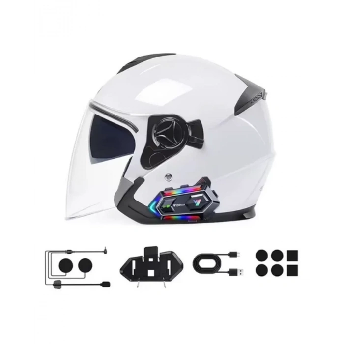 Gürültü Engelleyici Motosiklet Kask Intercom Uzun Pil Ömürlü Tasarım