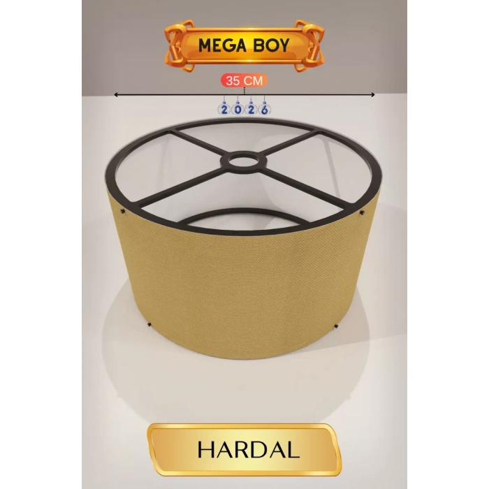 Hardal Lambader Başlığı 35 CM Mega Boy