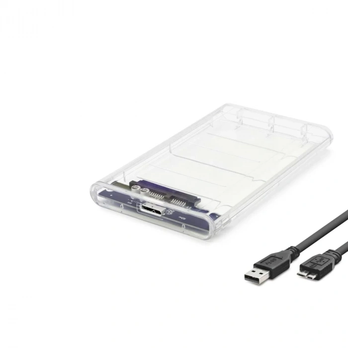 Hdd Kutu Usb3.0 Plastik Sata 2.5 Transparent HDX1760