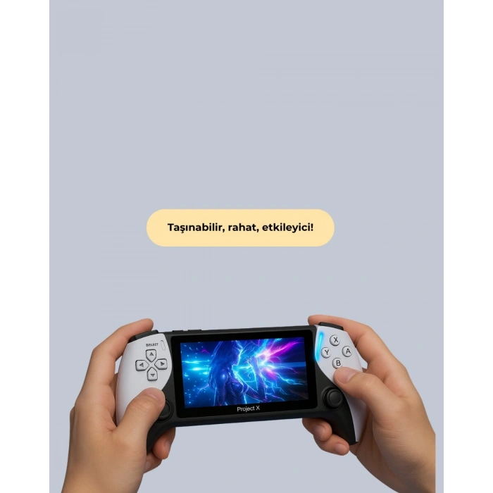 HDMI Çıkışlı Çok Fonksiyonlu Renkli Ekranlı El Konsolu
