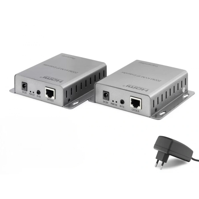Hdmı Kvm Ip Extender Loop Out Ir 1080p 60 Hz 200 M HDX1343