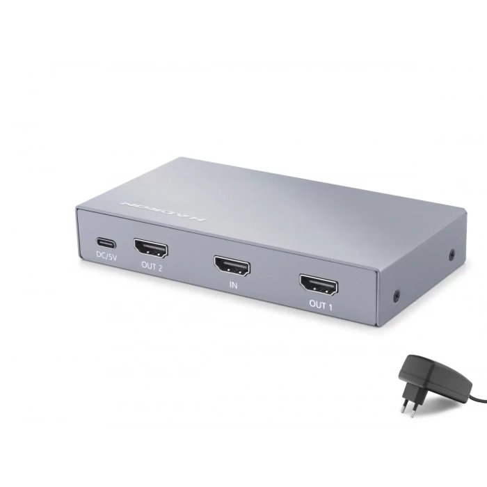 Hdmi Splitter 4K 1 In 2 Out Gri HDX1428