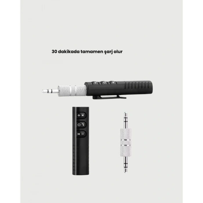 Hızlı Şarjlı Bluetooth Ses Alıcısı – Ev Araç ve Ofis İçin