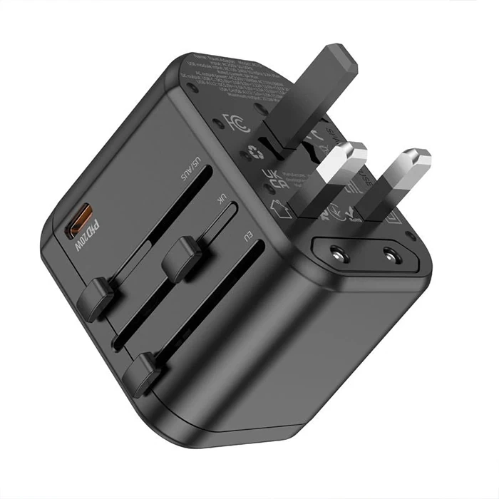 HOCO AC15 20W PD QC 3.0 Hızlı Şarj Universal Priz-(5775)