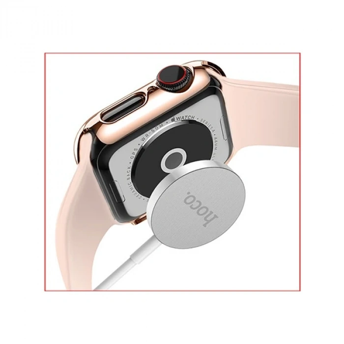 Hoco Apple Watch 4 44mm Bumper Pc Koruma Kılıf-(5775)
