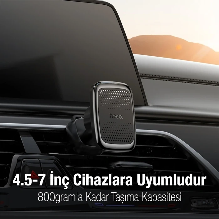 HOCO CA106 Araç Havalandırma Bölmesi Manyetik Telefon Tutucu-(5775)