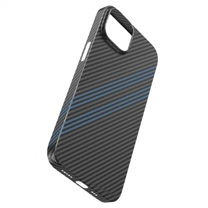 Hoco iPhone 14 Pro 6.1 Kılıf Kevlar Texture Darbe Emici Telefon Kılıfı-(5775)