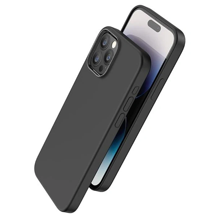 HOCO Pure Series iPhone 15 Pro Max Manyetik Silikon Kılıf-(5775)