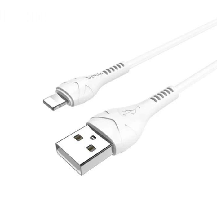 HOCO X37  İPhone 14-13-12-11  Lightning Şarj ve Data Kablosu 1M 2.4A-(5775)