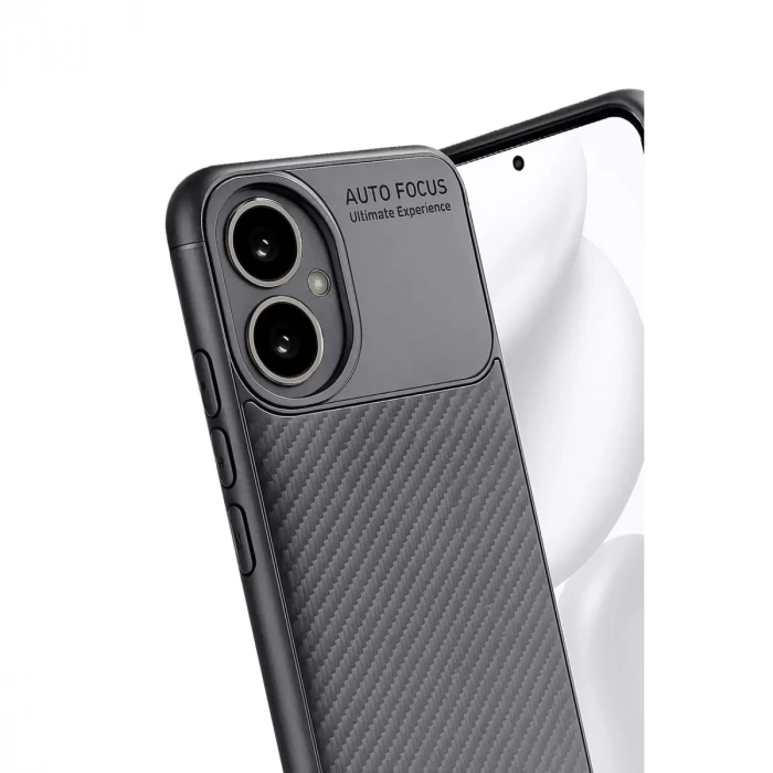 Honor 400 Kılıf Auto Focus Karbon Kapak - Gri
