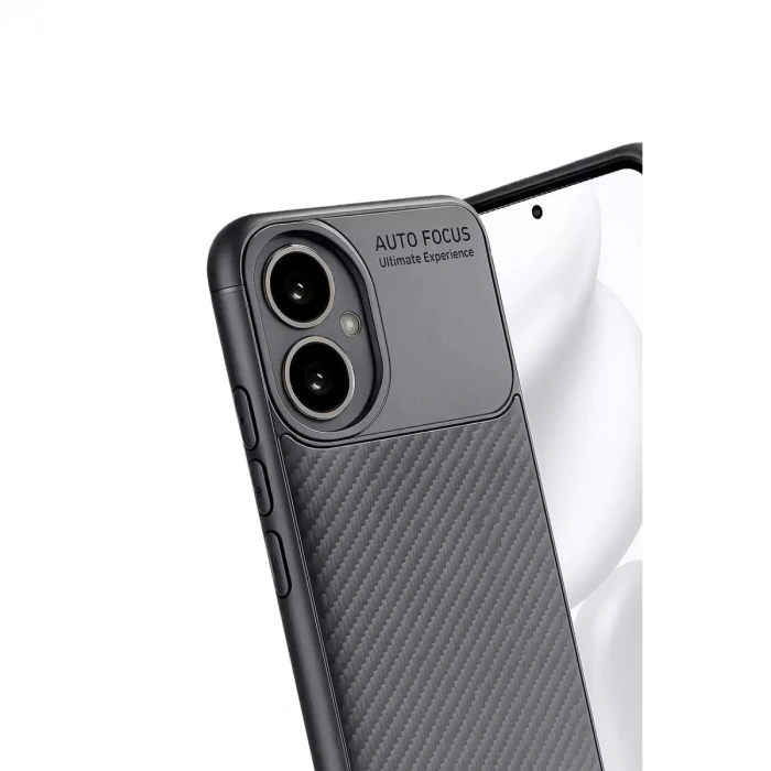 Honor 400 Kılıf Auto Focus Karbon Kapak - Gri