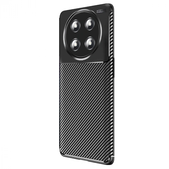Honor Magic 7 Lite Kılıf Auto Focus Karbon Kapak - Siyah