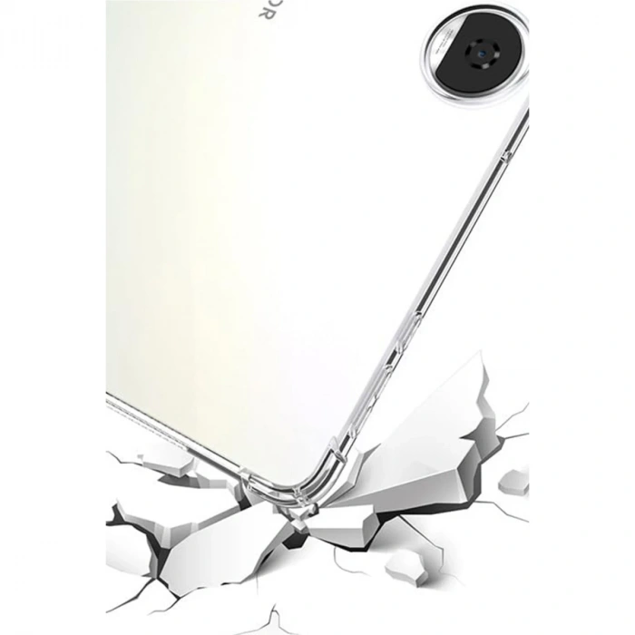Huawei Honor Pad 9 Kılıf Anti Shock Tablet Silikon - Şeffaf
