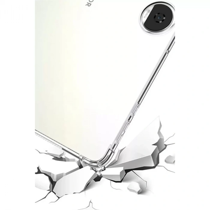 Huawei Honor Pad 9 Kılıf Anti Shock Tablet Silikon - Şeffaf