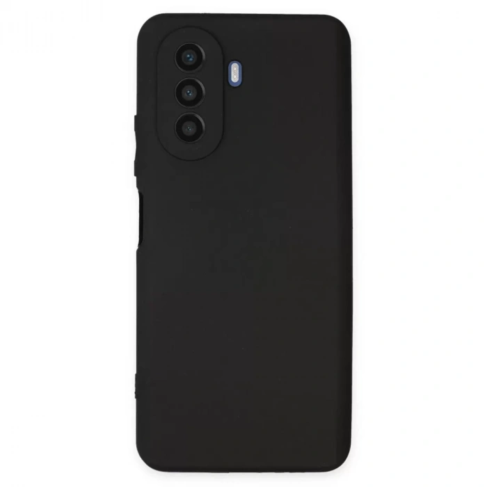 Huawei Nova Y70 Kılıf First Silikon - Siyah