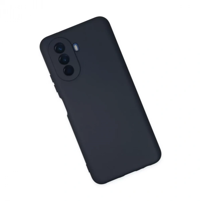 Huawei Nova Y70 Kılıf Nano İçi Kadife Silikon - Lacivert