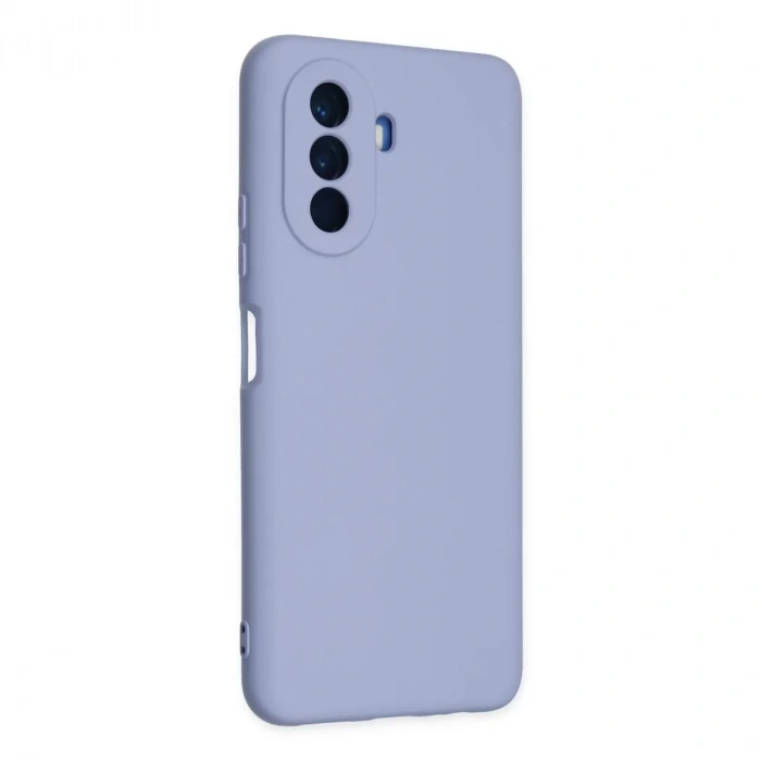 Huawei Nova Y70 Kılıf Nano İçi Kadife Silikon - Lila