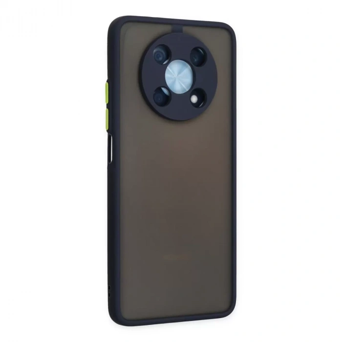 Huawei Nova Y90 Kılıf Montreal Silikon Kapak - Lacivert