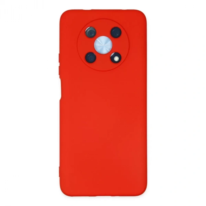 Huawei Nova Y90 Kılıf Nano İçi Kadife Silikon - Kırmızı