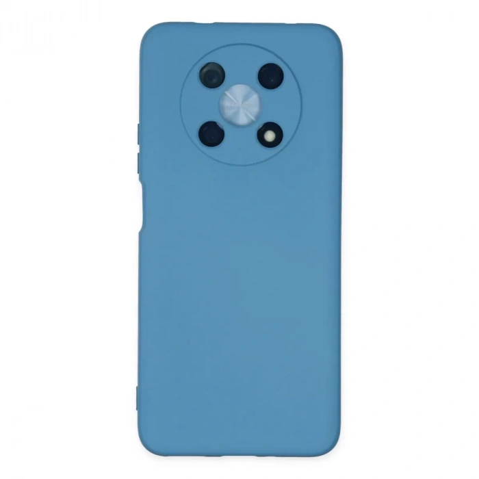 Huawei Nova Y90 Kılıf Nano İçi Kadife Silikon - Mavi