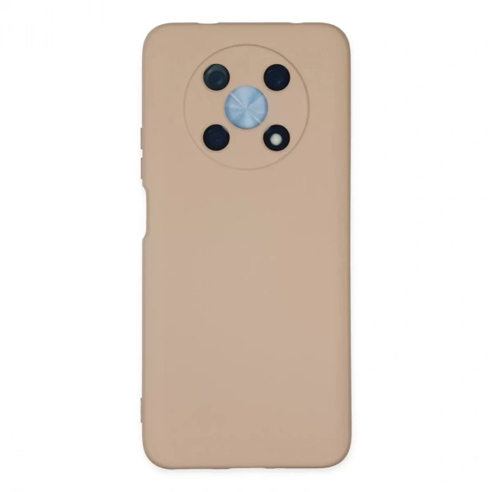 Huawei Nova Y90 Kılıf Nano İçi Kadife Silikon - Pudra